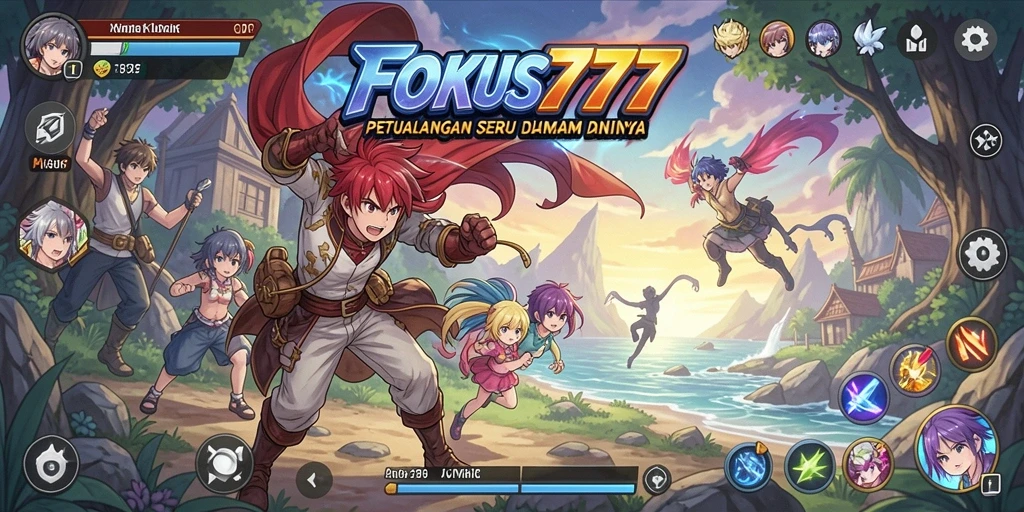 Gameplay menarik dari FOKUS777 dalam dunia Anime yang menawan.