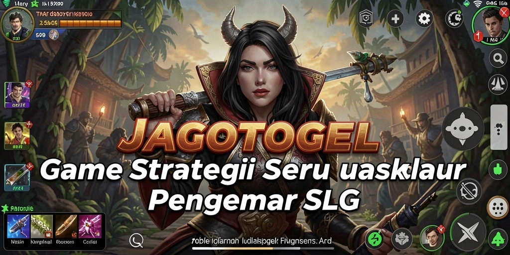 Tampilan gameplay seru dan menantang di JAGOTOGEL.