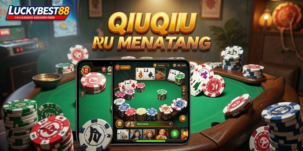 Tampilan gameplay QiuQiu yang seru dan menarik.