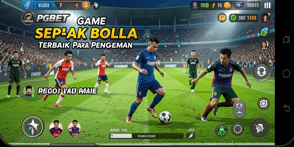 Screenshot gameplay PGBET yang menampilkan aksi seru di lapangan