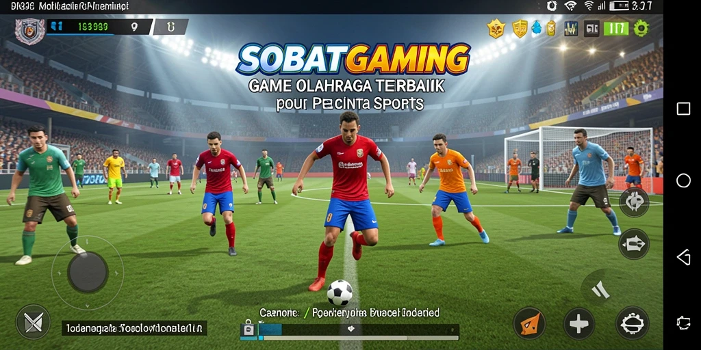 Tampilan menarik dari gameplay olahraga di SOBATGAMING.