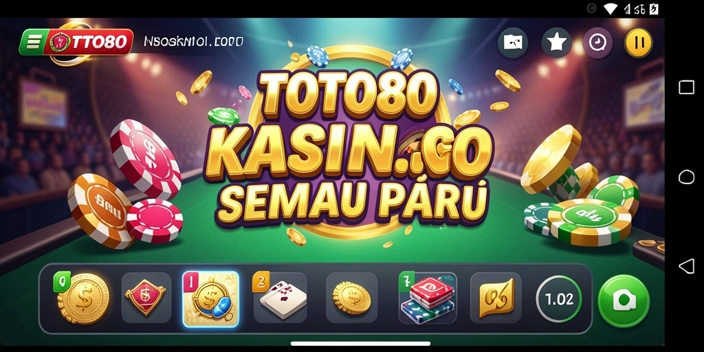 Tampilan gameplay TOTO80 yang menarik dan menghibur.