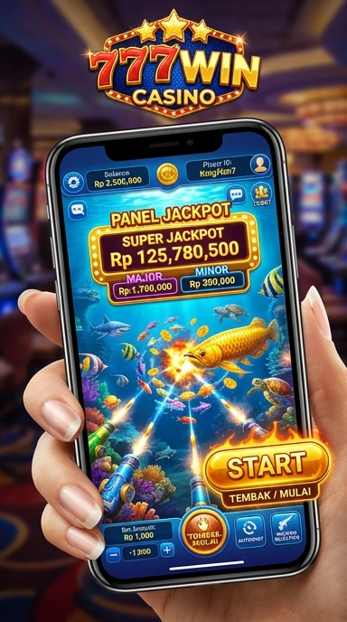 Proses pengunduhan cepat dan lancar di aplikasi 777win.